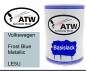 Preview: Volkswagen, Frost Blue Metallic, LE5U: 500ml Lackdose, von ATW Autoteile West.